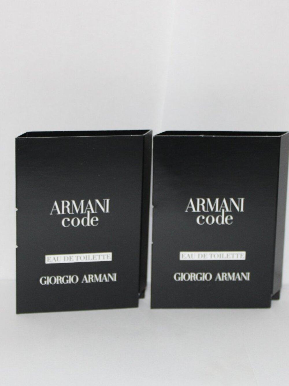 ARMANI CODE EDT VAILS (LOT OF 2)